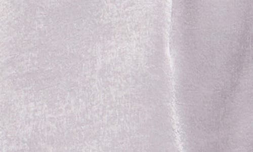Endless Rose Tie Strap Belted Satin Romper In Silver