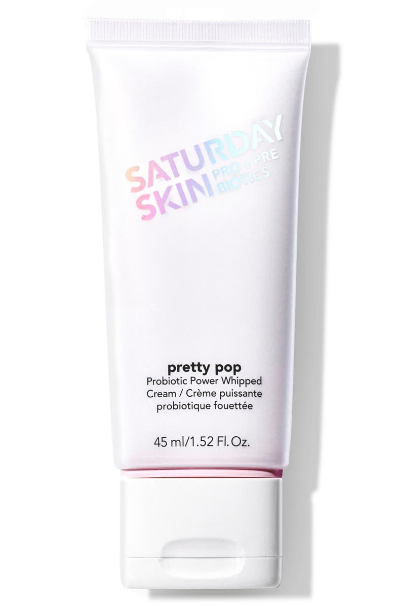 Saturday Skin Pretty Pop Probiotic Power Whipped Cream, Main, color,