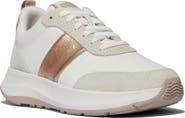 FitFlop F-Mode Flow Sequin Leather Sneaker