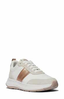 F-Mode Flow Sequin Leather Sneaker