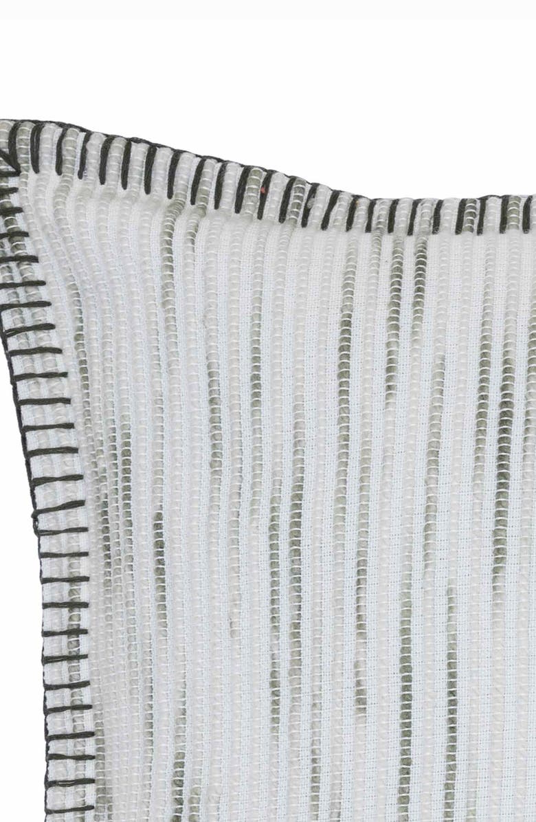 Tahari Polly Blanket Stitch Throw Pillow, Alternate, color,