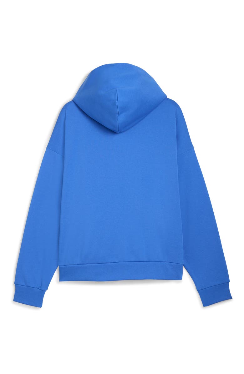 PUMA Boxy Essentials Hoodie, Alternate, color, Mountain Blue
