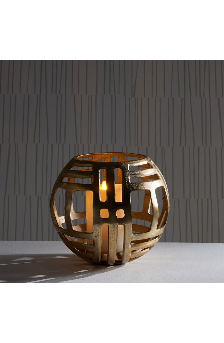 Napa Home & Garden Cecil Hurricane Large, Alternate, color, Gold