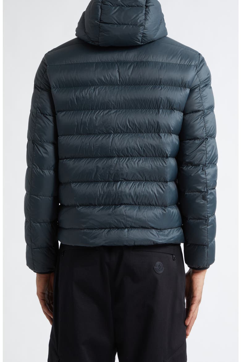 Alrai Hooded Down Puffer Jacket, Alternate, color, ANCHOR GRAY