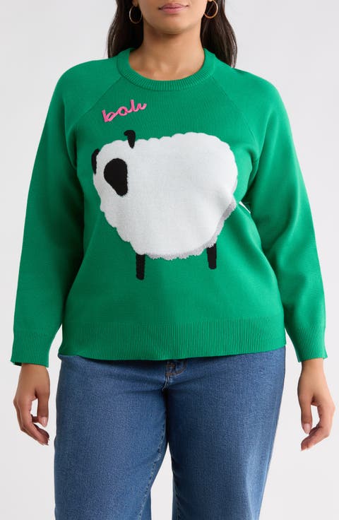 Marty Sheep Raglan Sweater