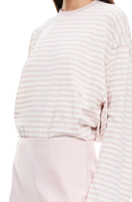 Lioness Bloom Stripe Top In Pink