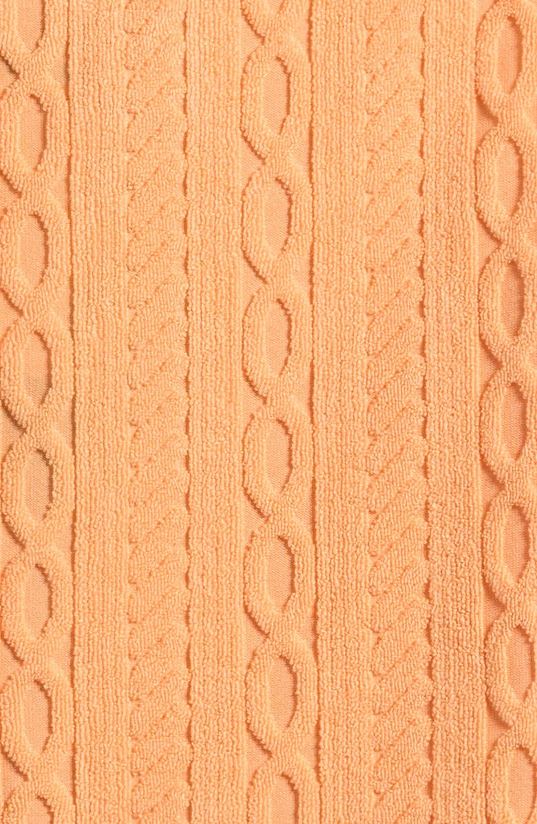 Ava & Yelly Kids' Sleeveless Terry Cover-Up Hoodie, Alternate, color, Cantalope