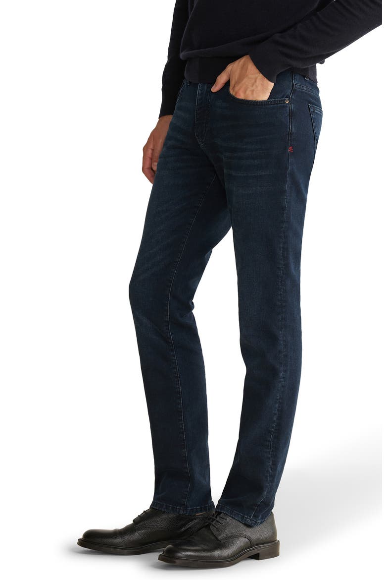 AMS Slim Fit Mid Rise Jeans, Alternate, color, BOSSA NOVA
