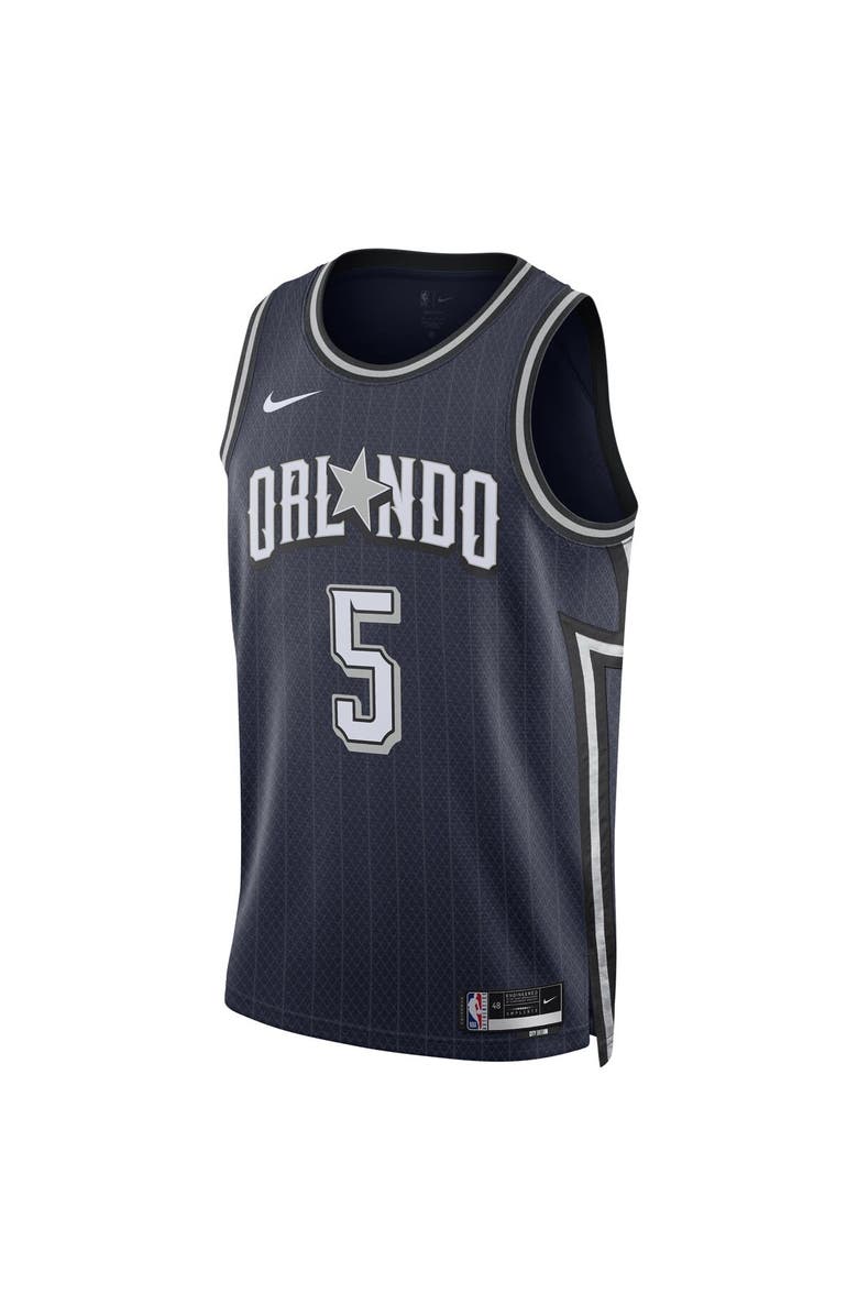 Nike Unisex Nike Paolo Banchero Navy Orlando Magic 2023/24 Swingman Jersey - City Edition, Alternate, color, 