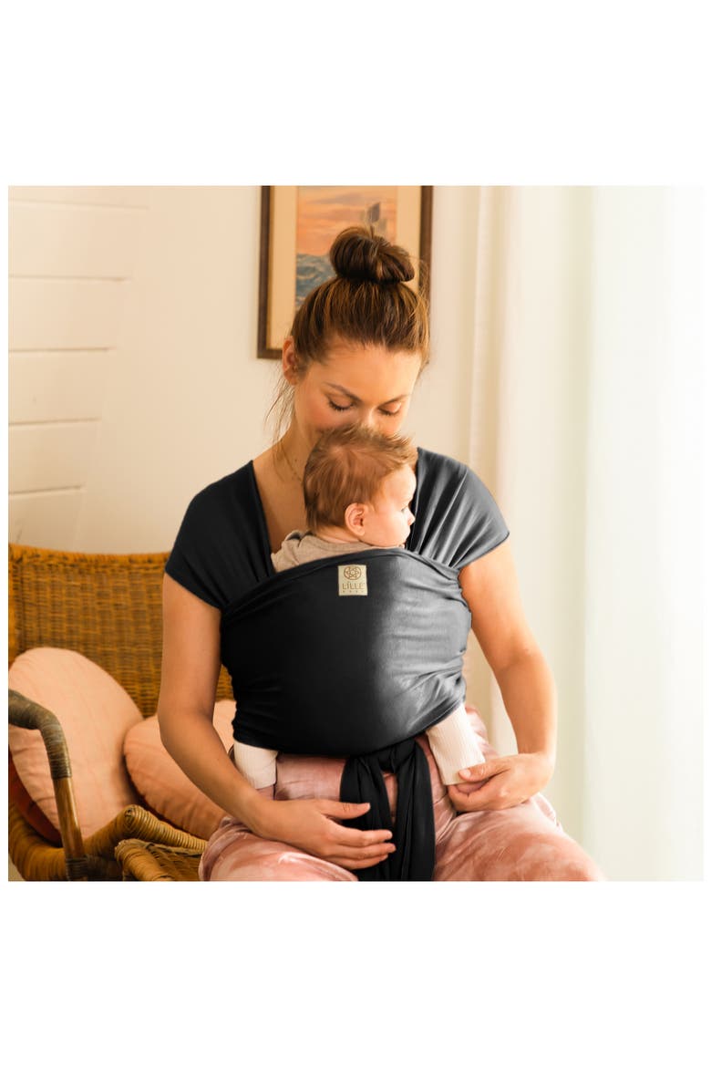 Dragonfly™ Wrap Baby Carrier, Alternate, color, BLACK