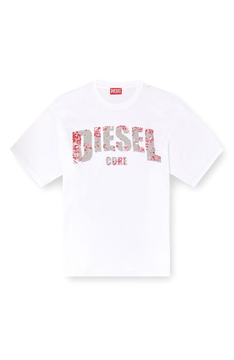 DIESEL<sup>®</sup> Logo Graphic Cotton T-Shirt, Alternate, color, 
