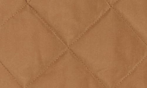 Lucky Brand Hunting Diamond Quilted Jacket In Brown