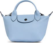 Longchamp Extra Small Le Pliage Xtra Leather Top Handle Bag