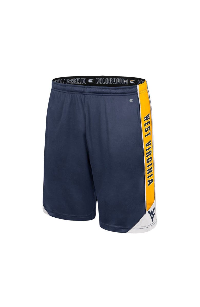 COLOSSEUM Men's Colosseum Navy West Virginia Mountaineers Haller Shorts, Alternate, color, 