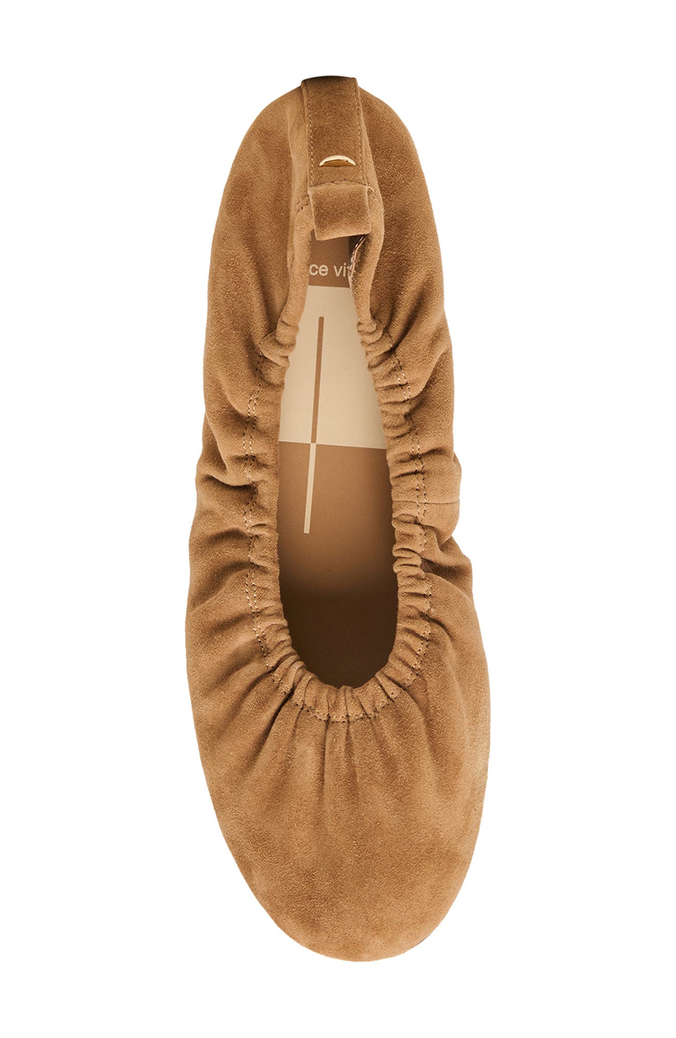 Conrad Ballet Flat, Alternate, color, LIGHT BROWN SUEDE