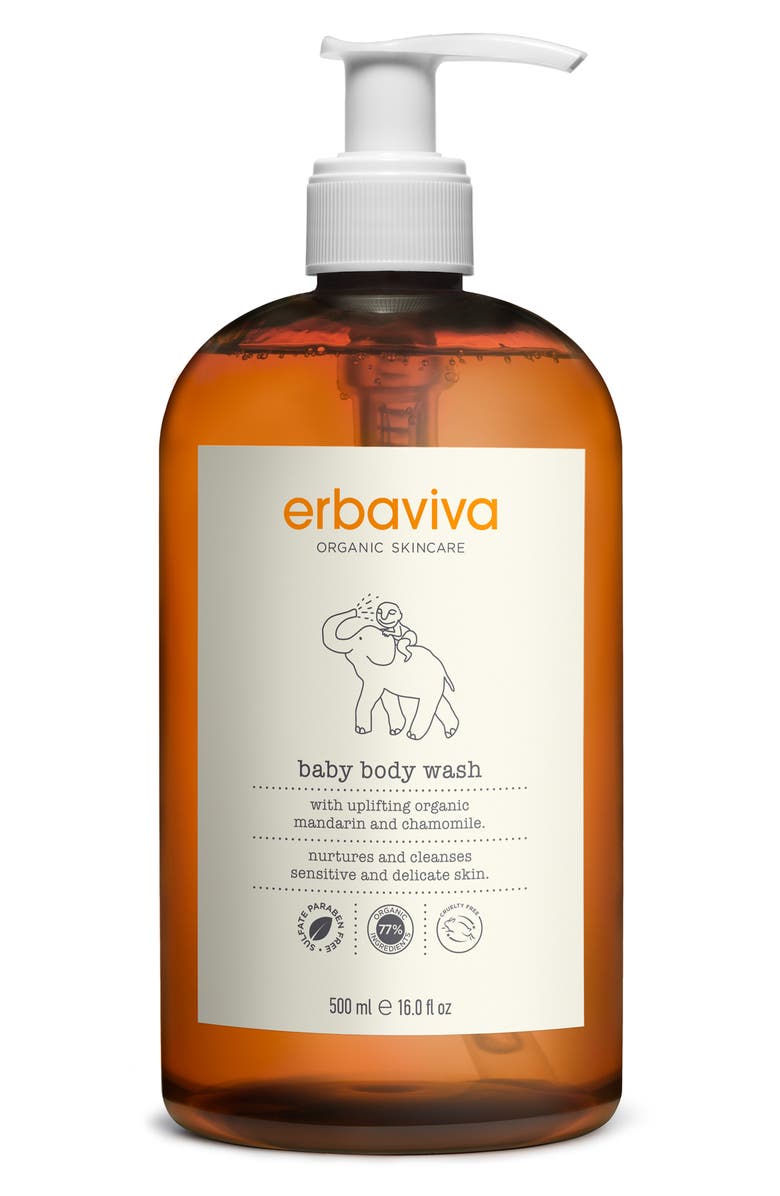 Erbaviva Baby Body Wash, Main, color, 