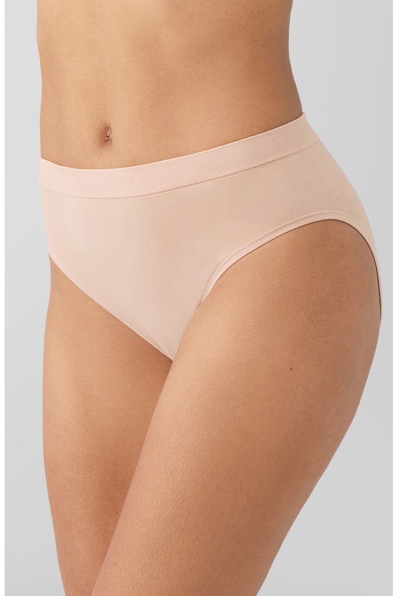 B-Smooth® Natural High Cut Briefs, Alternate, color, ROEBUCK
