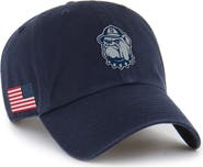 '47 Men's '47 Navy Georgetown Hoyas Americana Heritage Clean Up Adjustable Hat