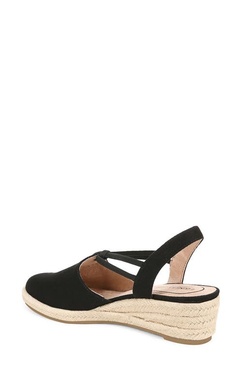 Lifestride Kennedy Wedge Sandal In Black