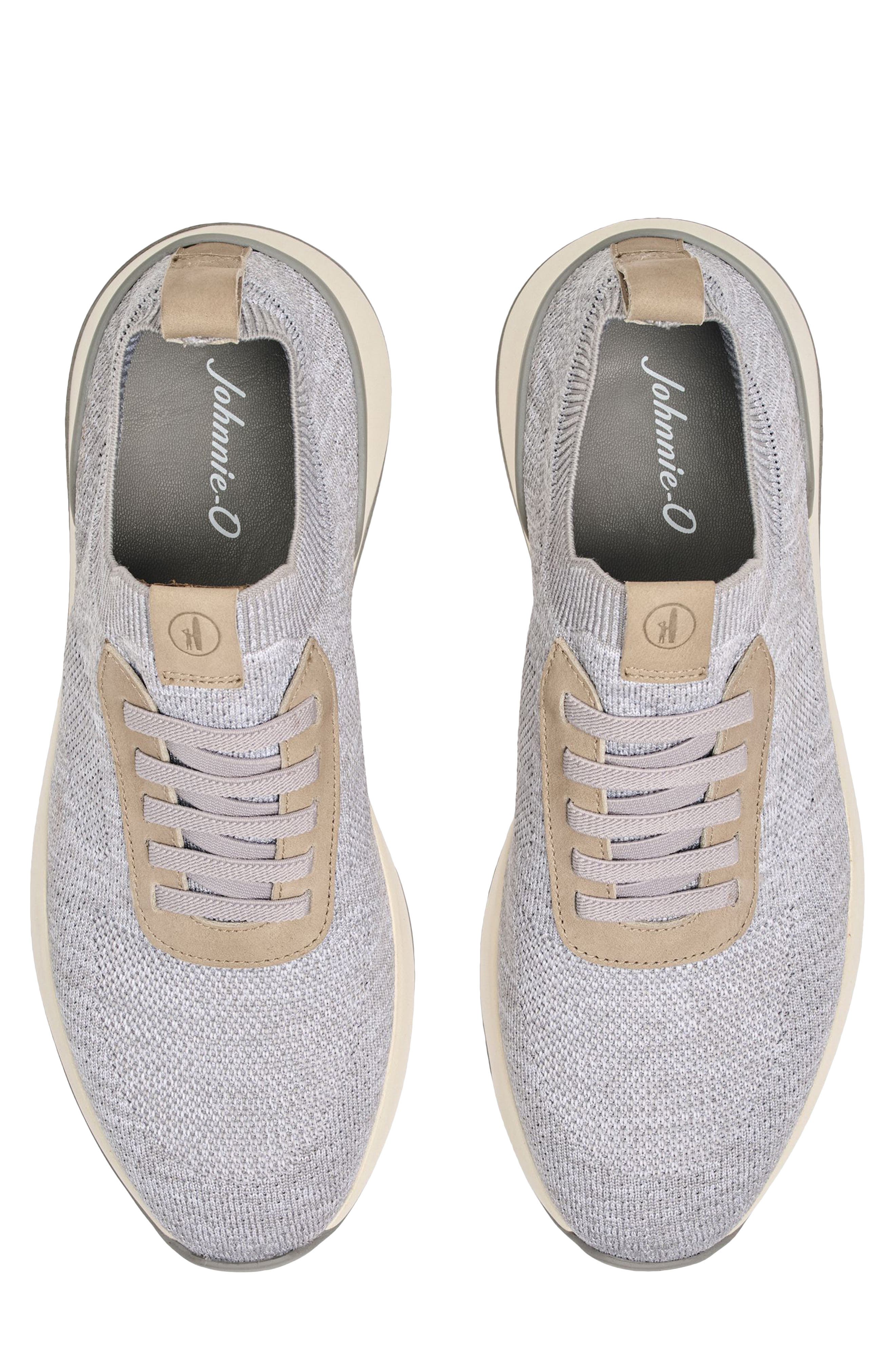 Knit Running Sneaker, Alternate, color, GRAY