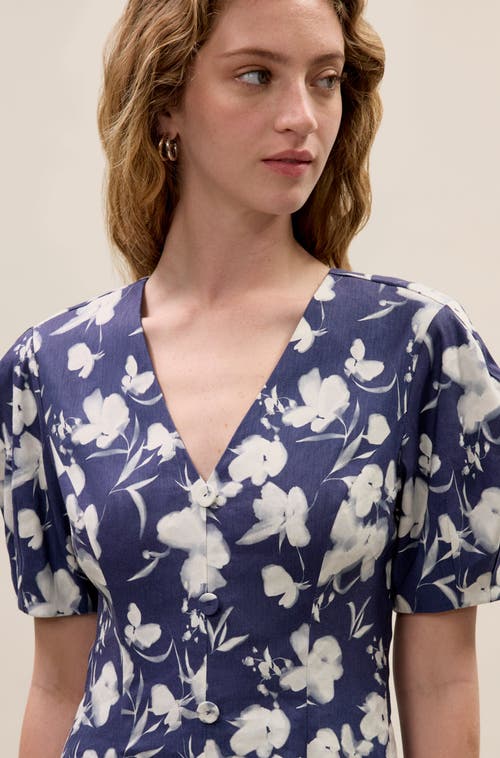 Rebecca Taylor Bea Linen Mini Dress