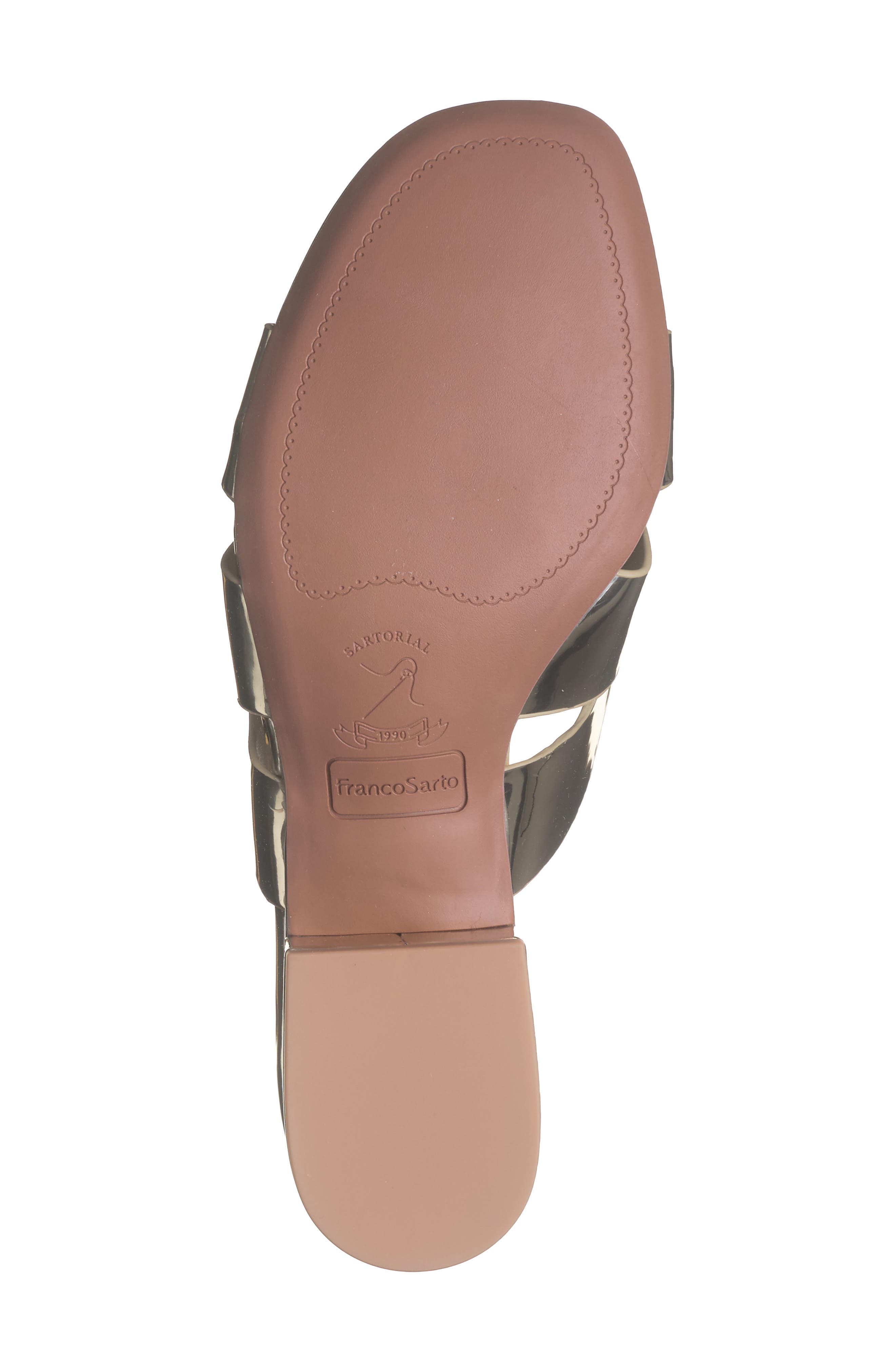 Franco Sarto Nuala Sandal, Alternate, color, Gold