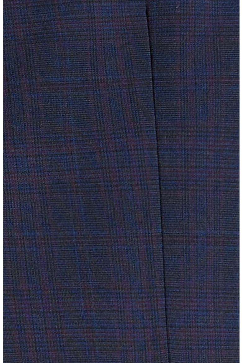 Kids' Plaid Two-Piece Suit, Alternate, color, MIDNIGHT
