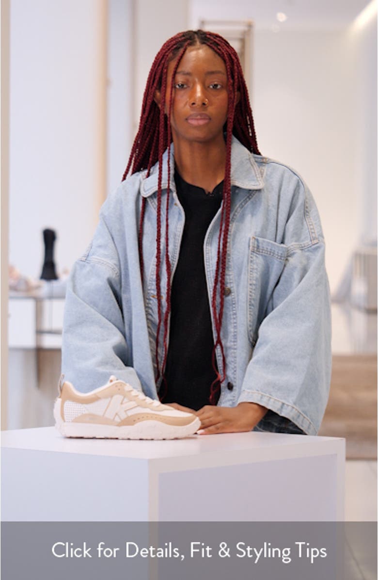 k as in kate low top sneaker, sales video thumbnail