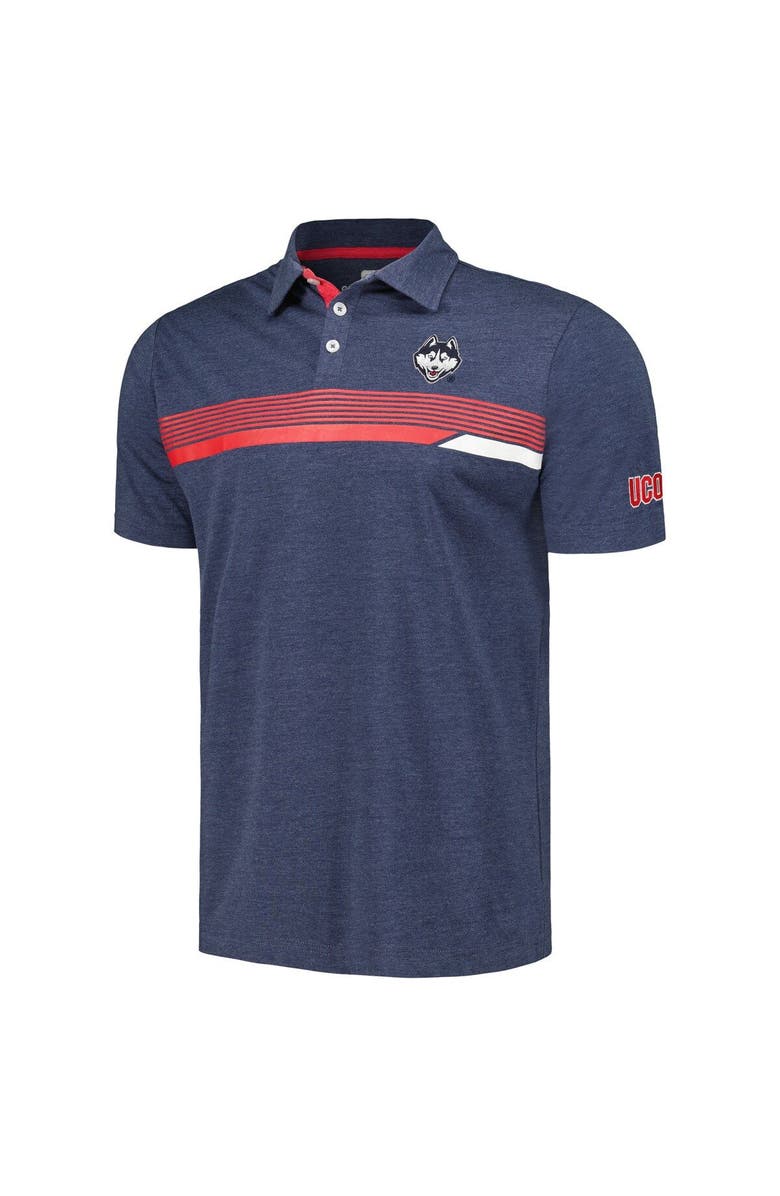 COLOSSEUM Men's Colosseum  Navy UConn Huskies No Problemo Polo, Alternate, color, 