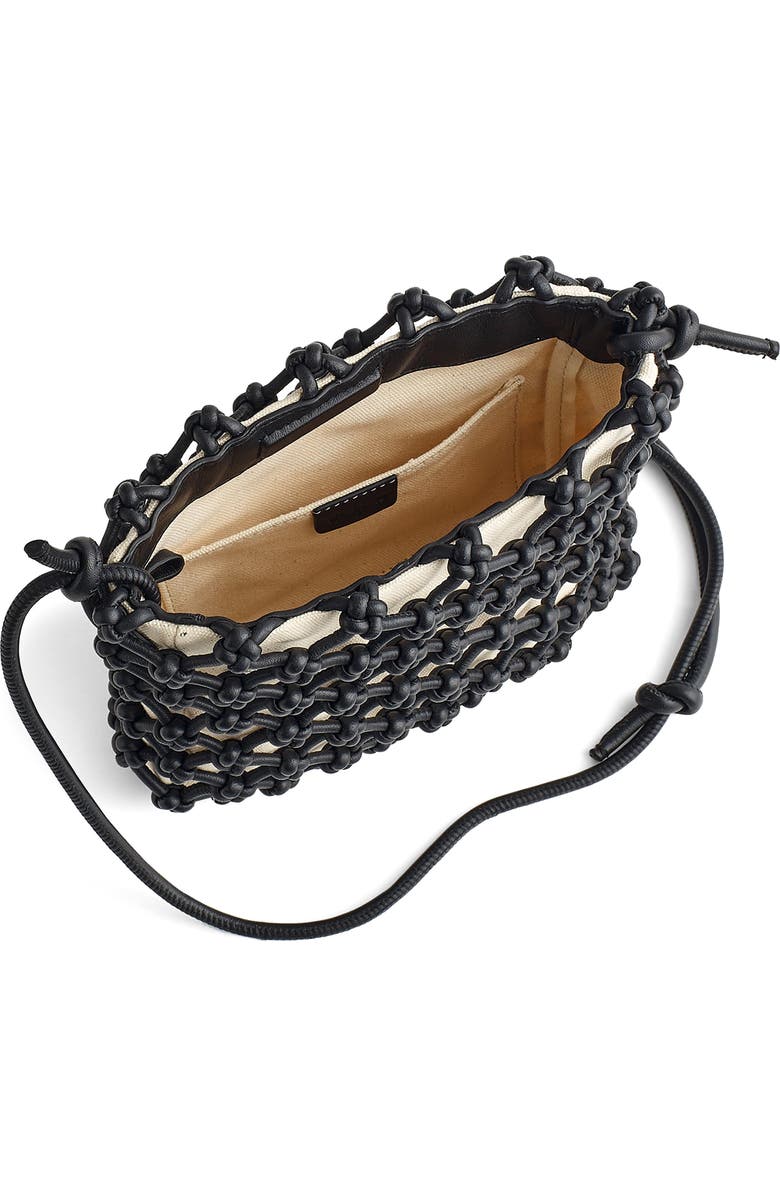 Madewell The Knotted Leather Crossbody Bag, Alternate, color,