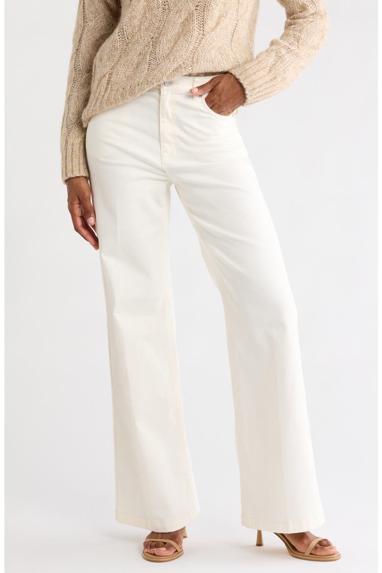 Lowden Wide Leg Jeans, Main, color, NATURAL