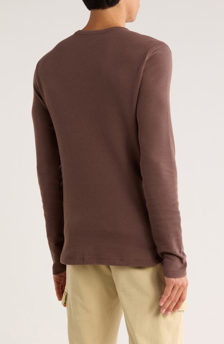 Junk Food NFL Browns Classic Thermal Graphic T-Shirt, Alternate, color, Dark Chocolate