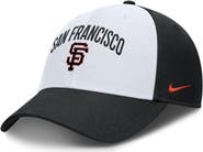 Nike Men's Nike White/Black San Francisco Giants Club Performance Adjustable Hat