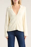 rag & bone Cynthia Johnny Collar Cable Knit Cardigan