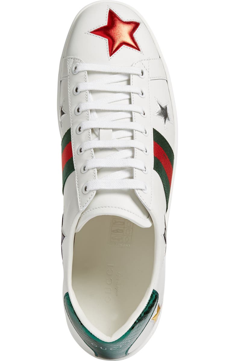 Gucci New Ace Star Sneaker, Alternate, color,