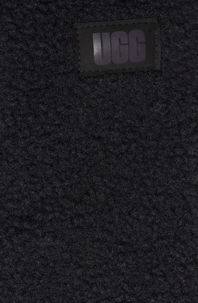 UGG<sup>®</sup> UGGFluff Touchscreen Compatible Gloves, Alternate, color, Black