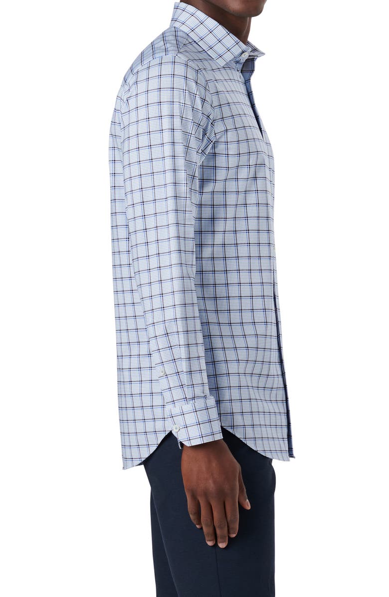 Bugatchi OoohCotton<sup>®</sup> Check Button-Up Shirt, Alternate, color, 
