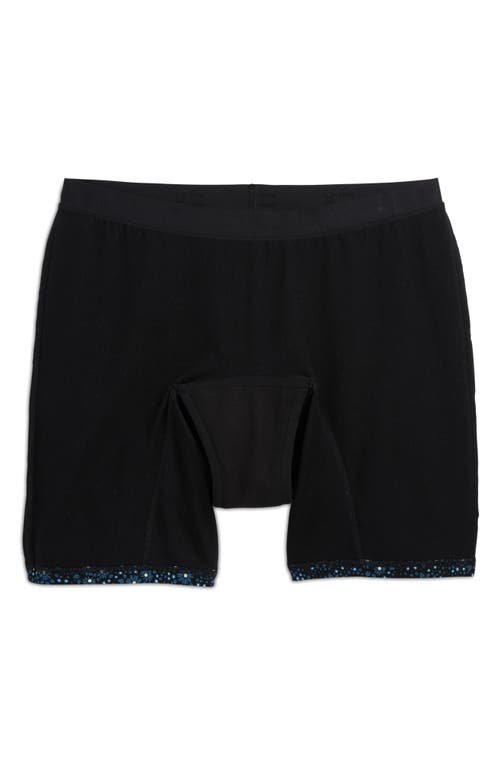 Tomboyx First Line Stretch Cotton Period 9-inch Boxer Briefs In Multi