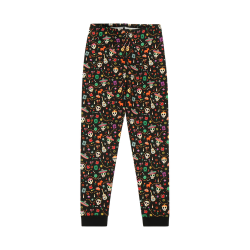 Mixed Up Clothing Día De Los Muertos 2-piece Set In Black