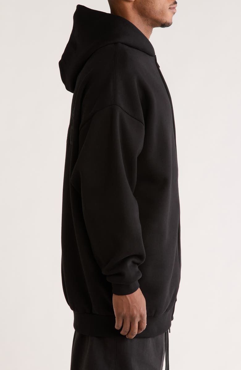Fear of God Essentials Propery Lounge Long Hoodie, Alternate, color, Black