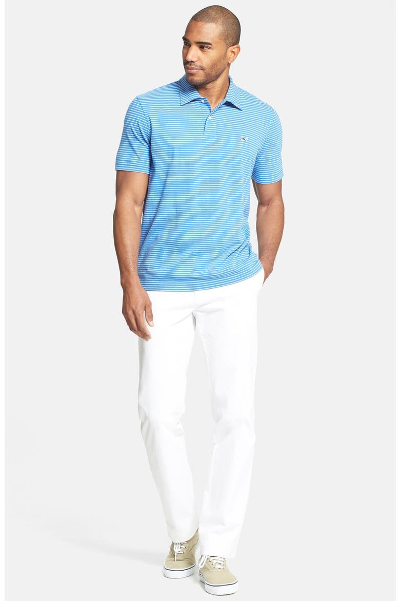 Garment Washed Twill Pants, Alternate, color, WHITE
