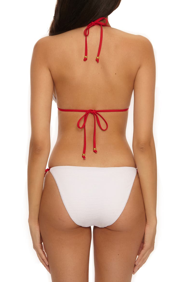 Countryside Embroidered Bikini Top, Alternate, color, WHITE