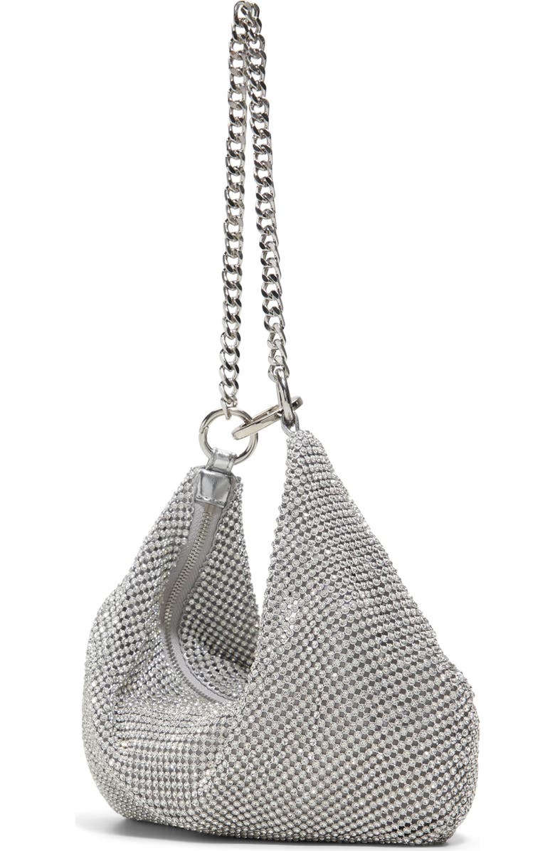 ALDO Vipready Crystal Mesh Shoulder Bag, Alternate, color,