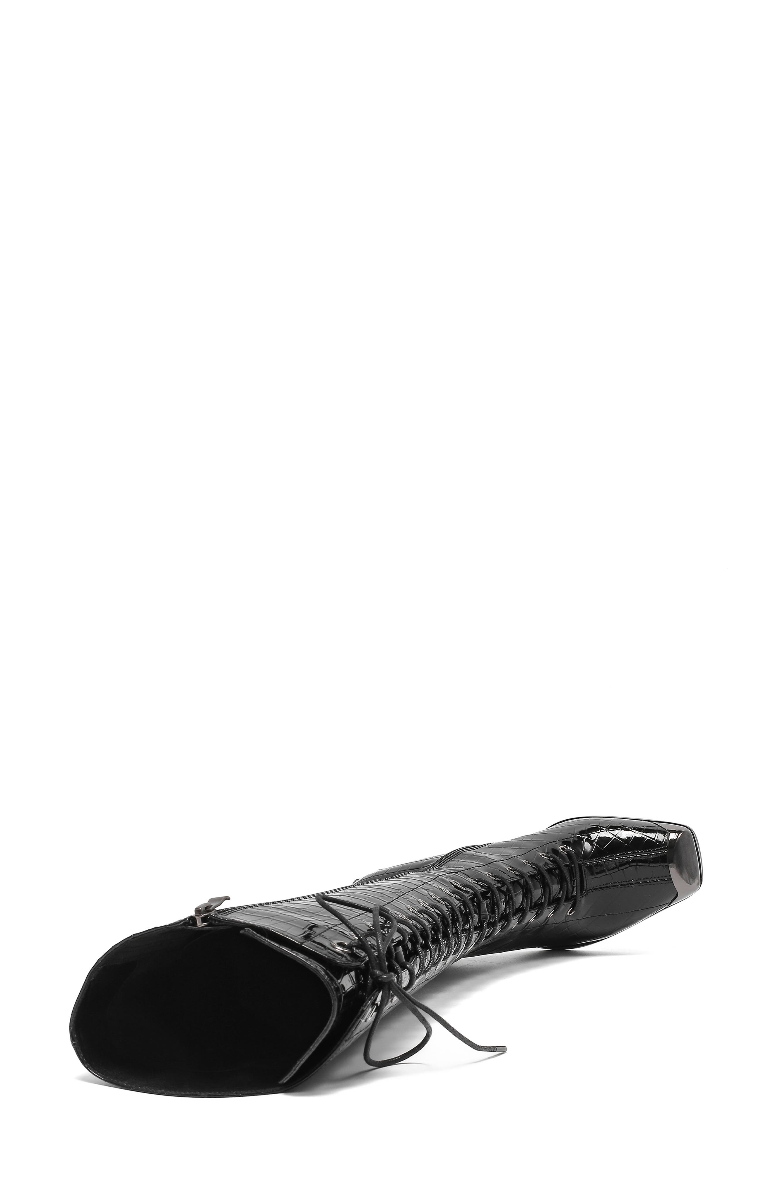 NINETY UNION Fuji Cap Toe Boot, Alternate, color, Black