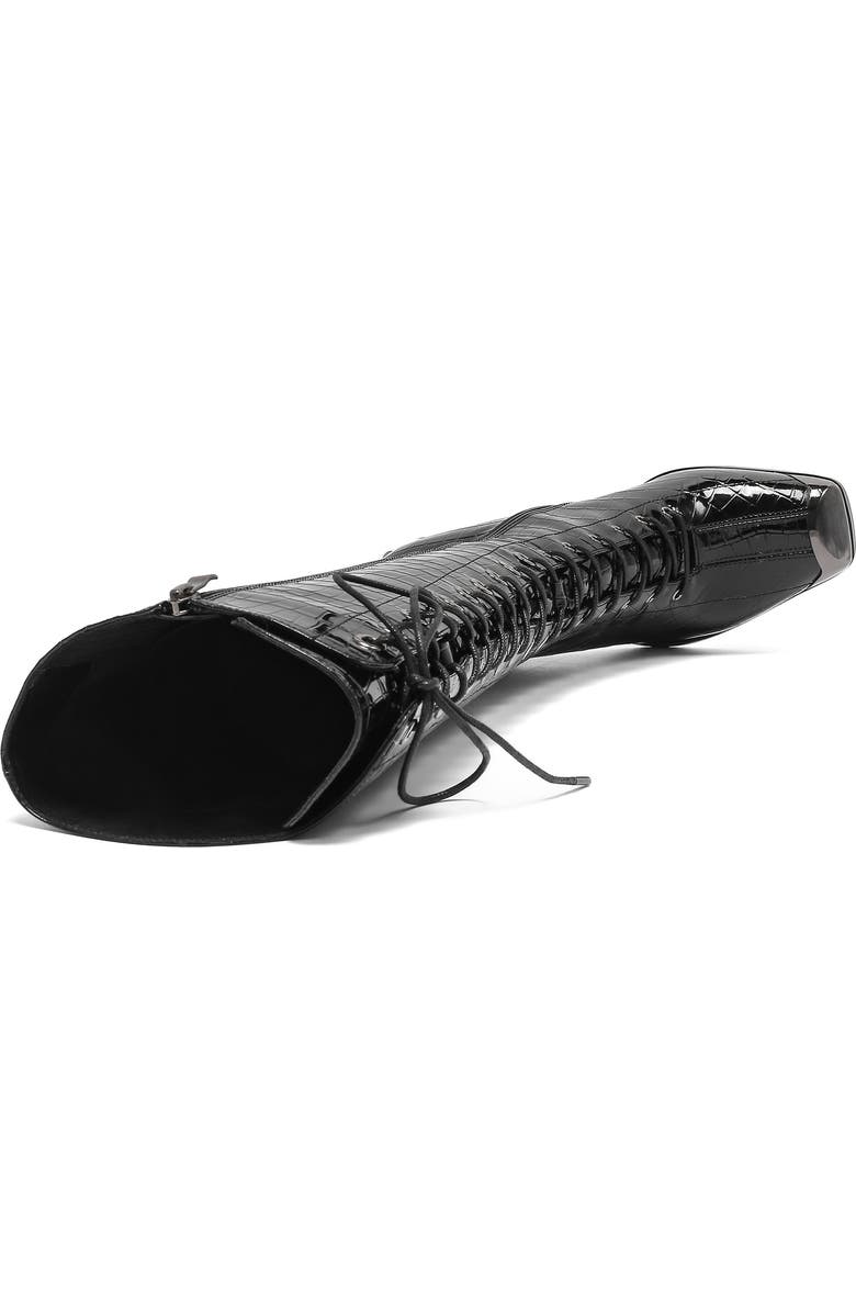 NINETY UNION Fuji Cap Toe Boot, Alternate, color, Black