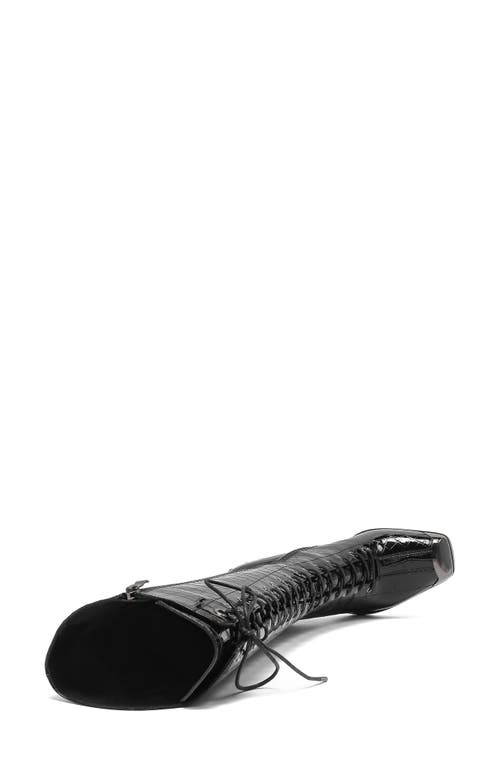 Ninety Union Fuji Cap Toe Boot In Black