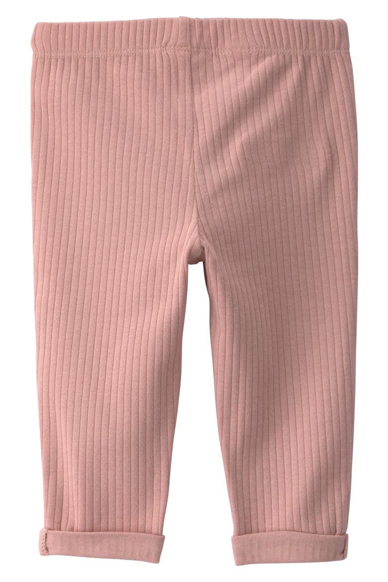 Kids' 2-Pack Organic Cotton Blend Pants, Alternate, color, PINK FLORAL