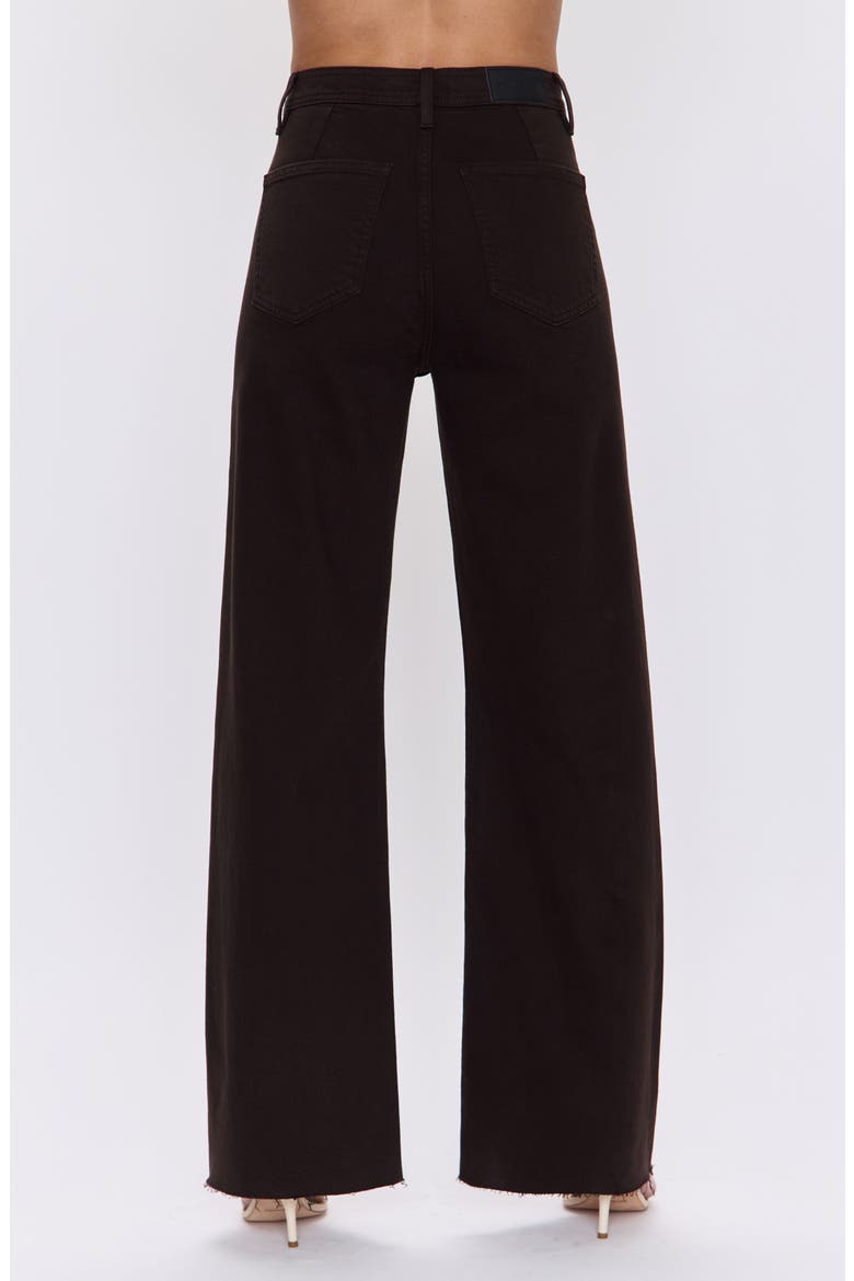 Penny Wide Leg Utility Jeans, Alternate, color, MOCHA