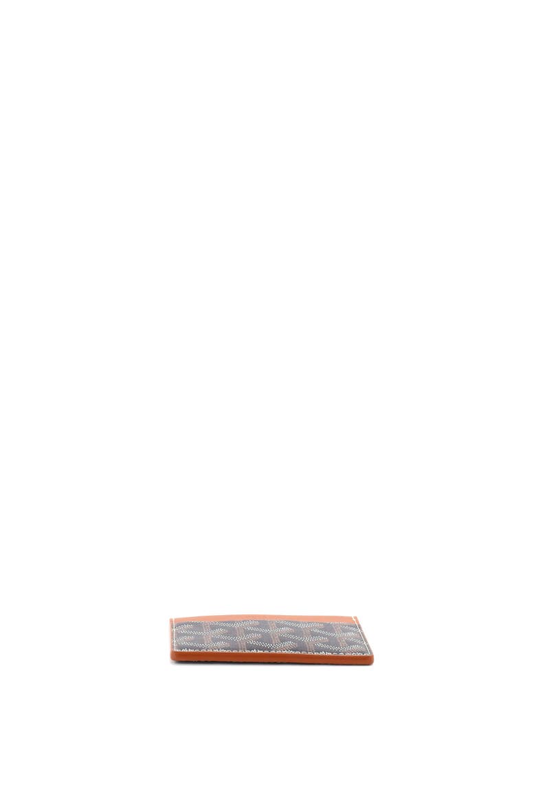 Saint Sulpice Card Holder Coated Canvas, Alternate, color, Black