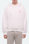 Helmut Lang Stamp Cotton French Terry Pullover Hoodie
